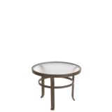 acrylic outdoor round tea table