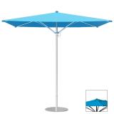outdoor square manual lift umbrella
